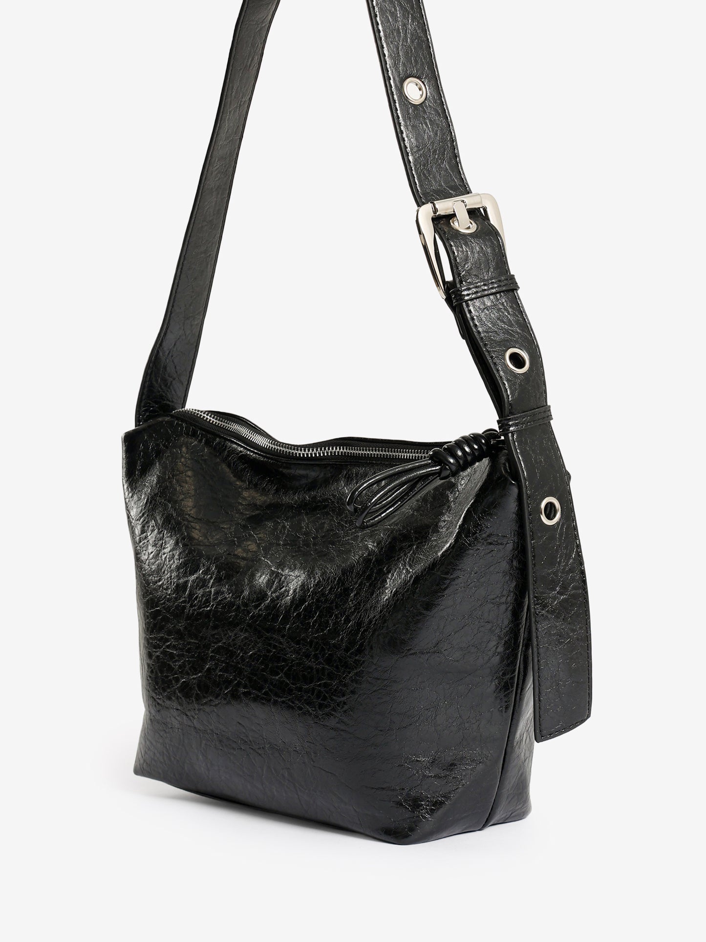 Cross Bag with Zipper Closure