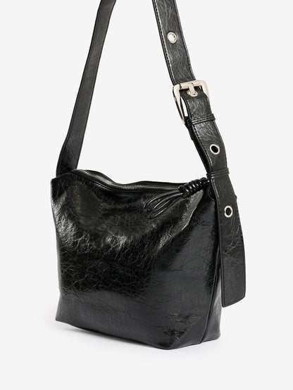 Cross Bag with Zipper Closure