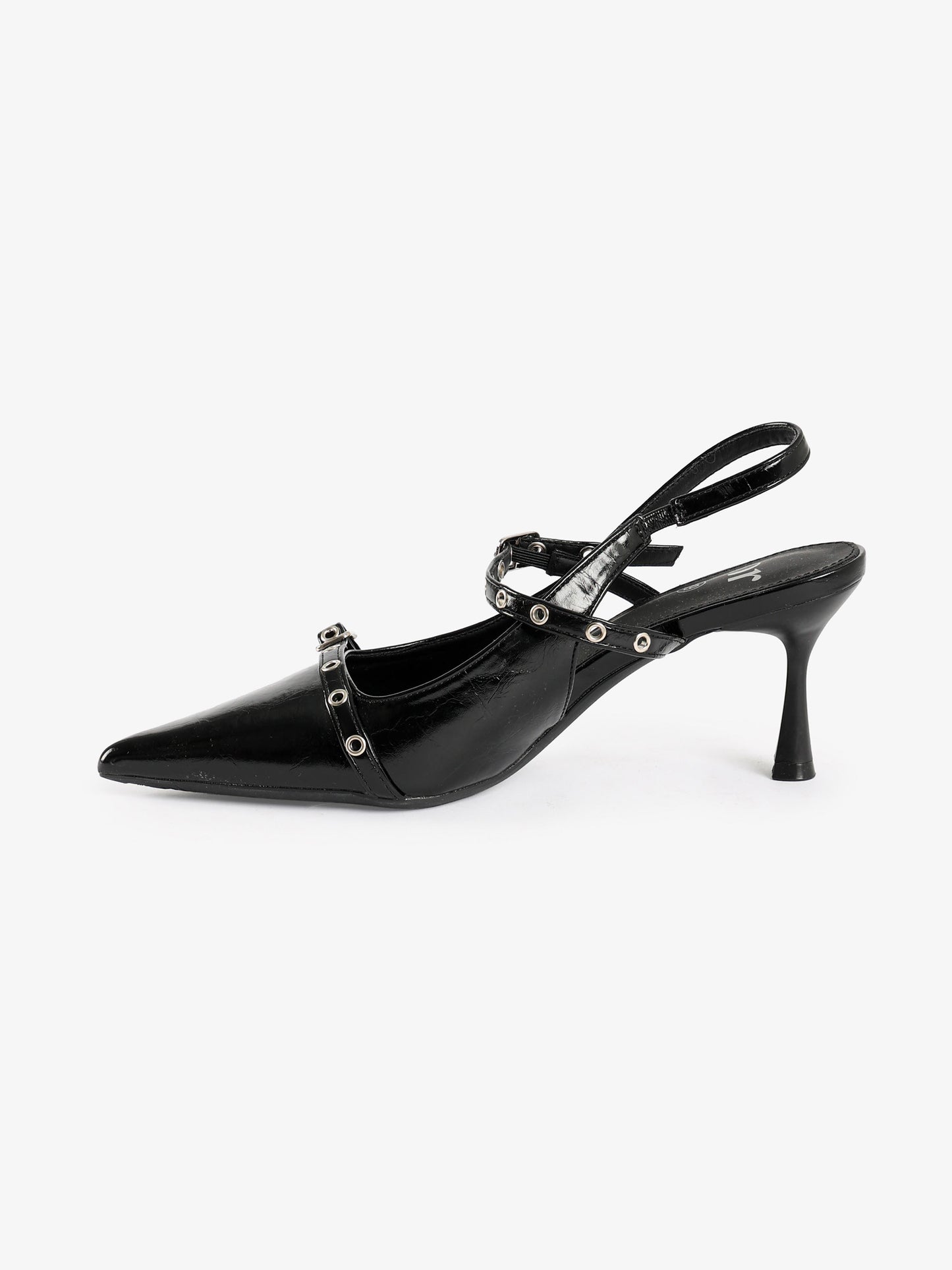 Pointed-Toe Slingback Heels