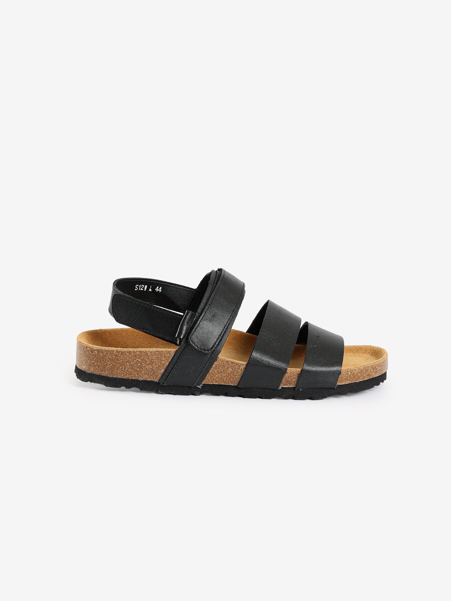 Triple Strap Cork Sole Sandals
