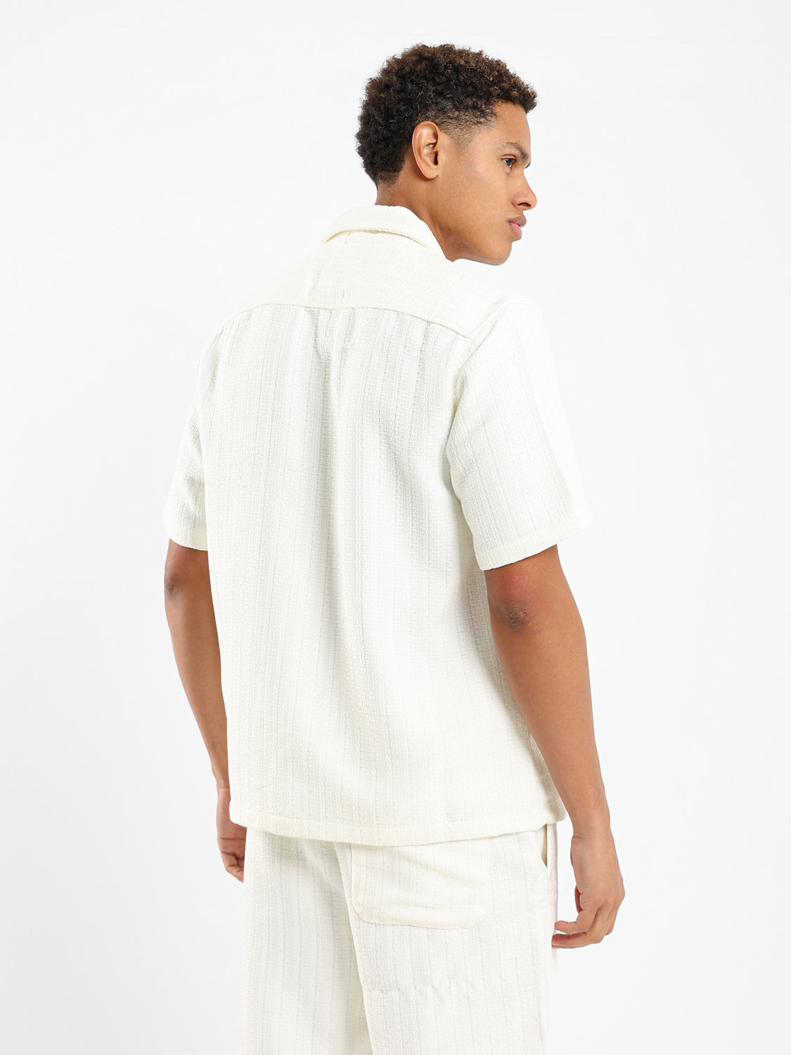 Textured Short Sleeve Shirt
