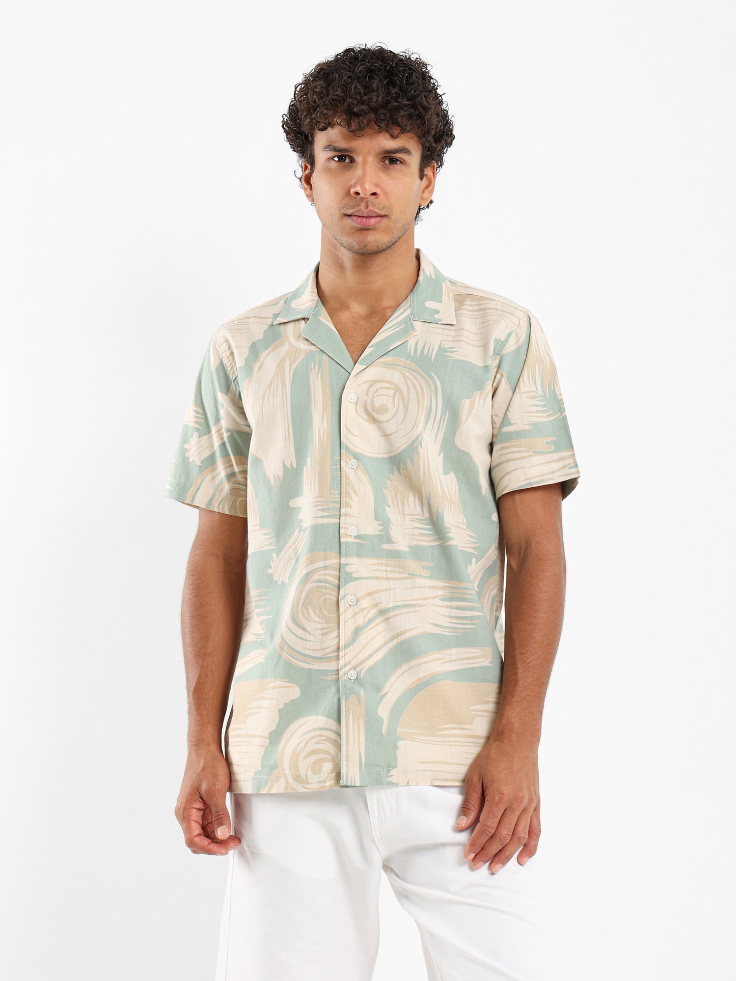 Faded Brush Short Sleeve Shirt