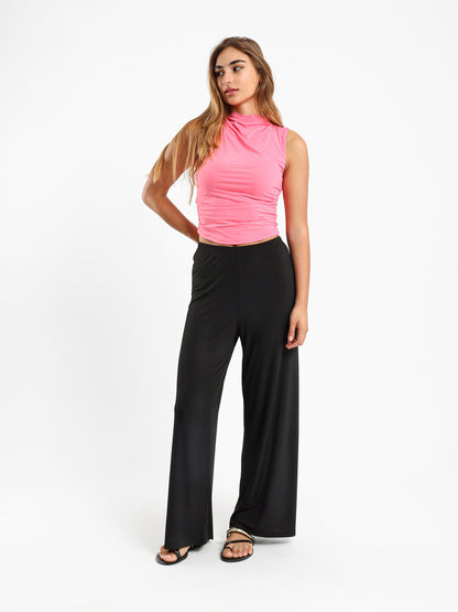 Gathered Sleeveless Top