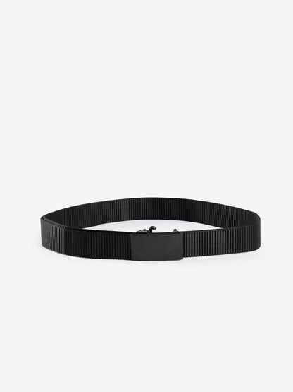 Casual Woven Belt with Metal Buckle