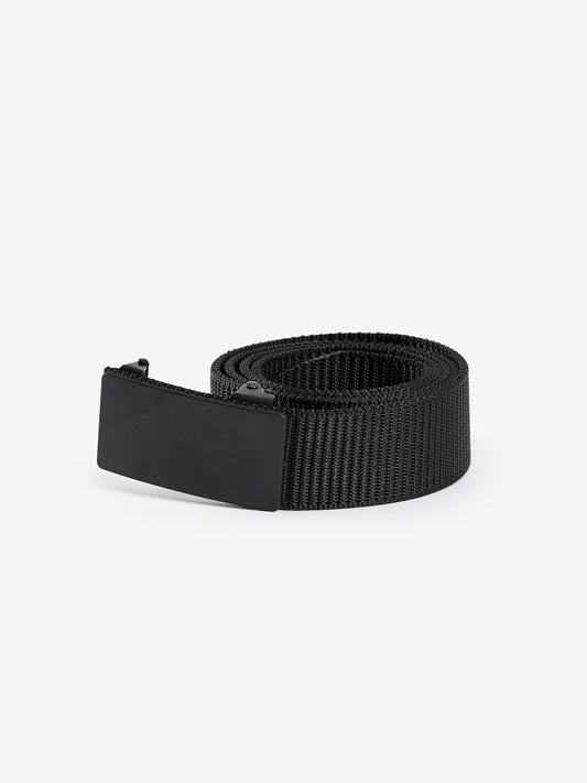 Casual Woven Belt with Metal Buckle