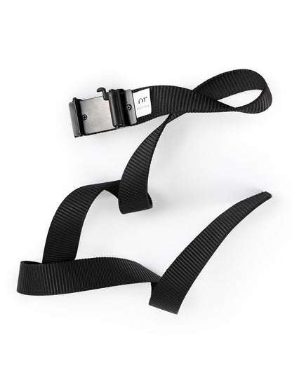 Casual Woven Belt with Metal Buckle