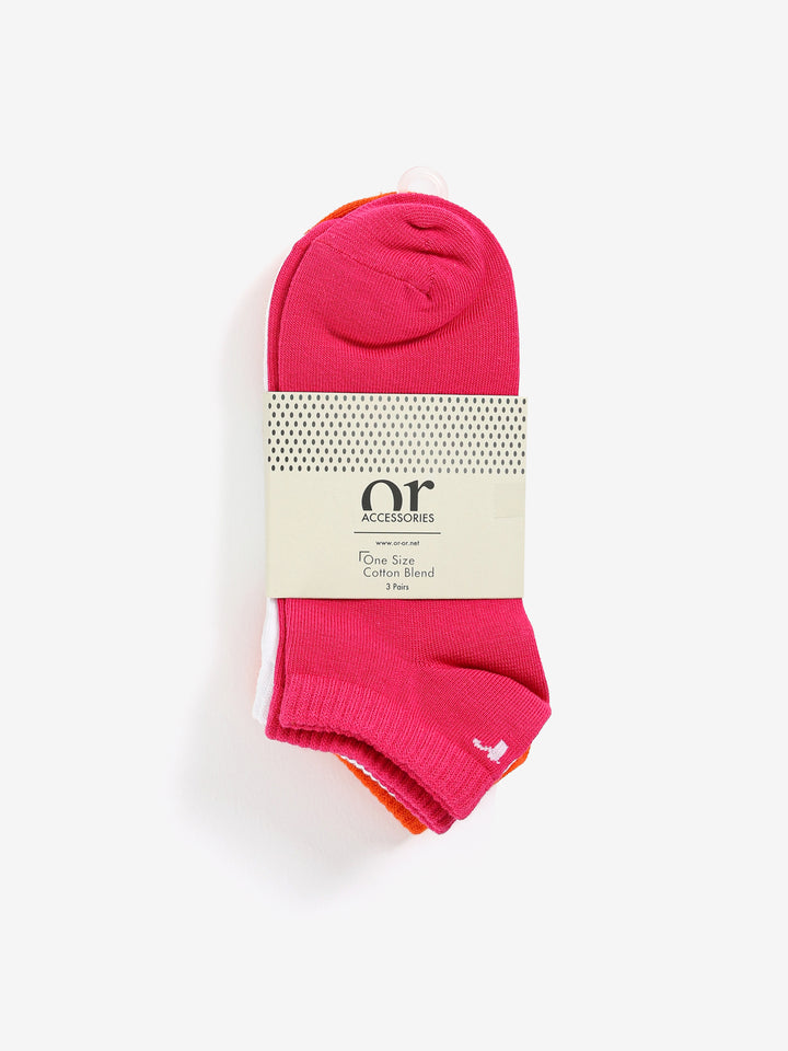 Pack of 3 Ankle Socks