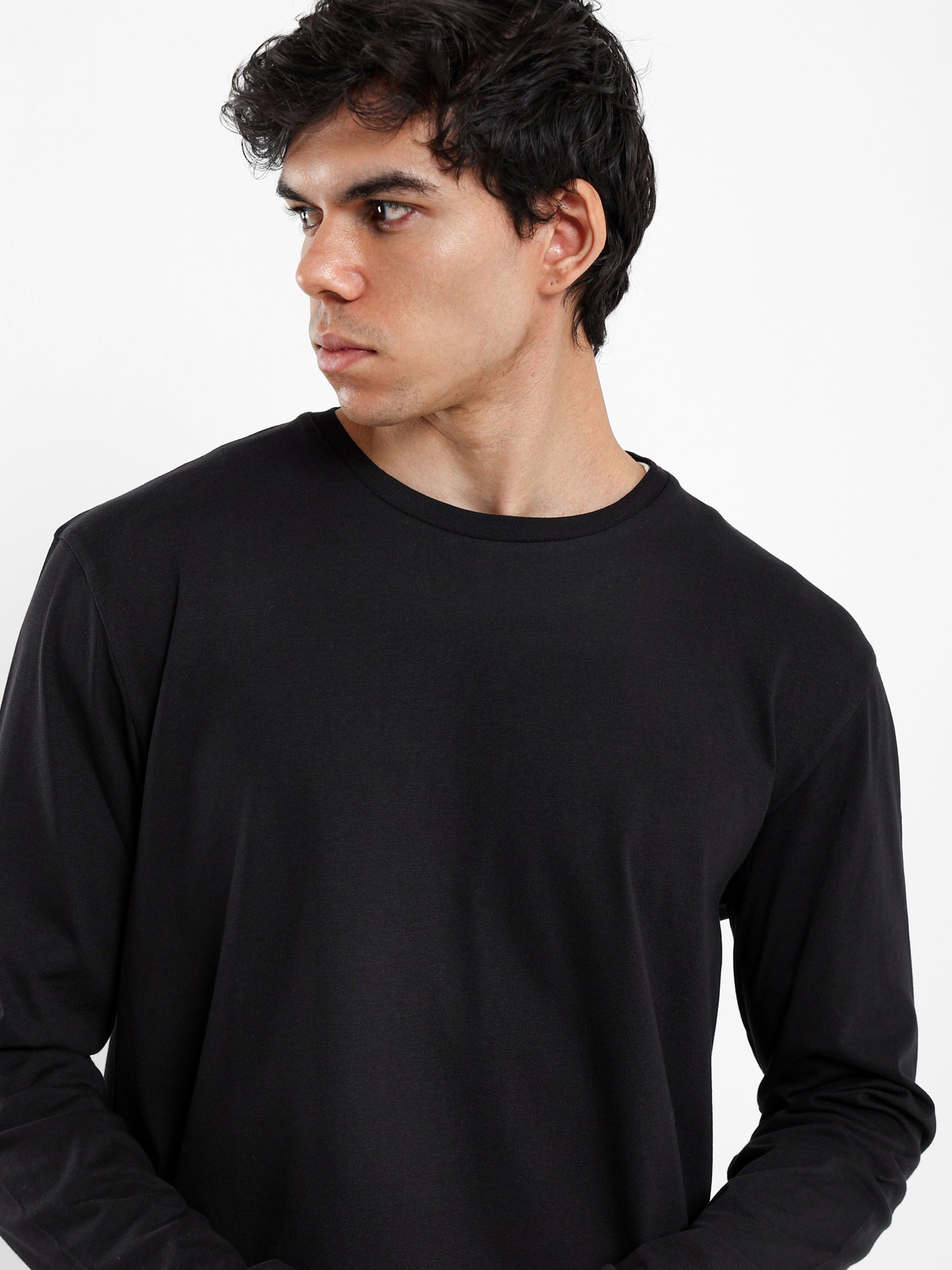 Long Line Long Sleeves T-Shirt