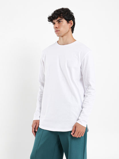 Long Line Long Sleeves T-Shirt