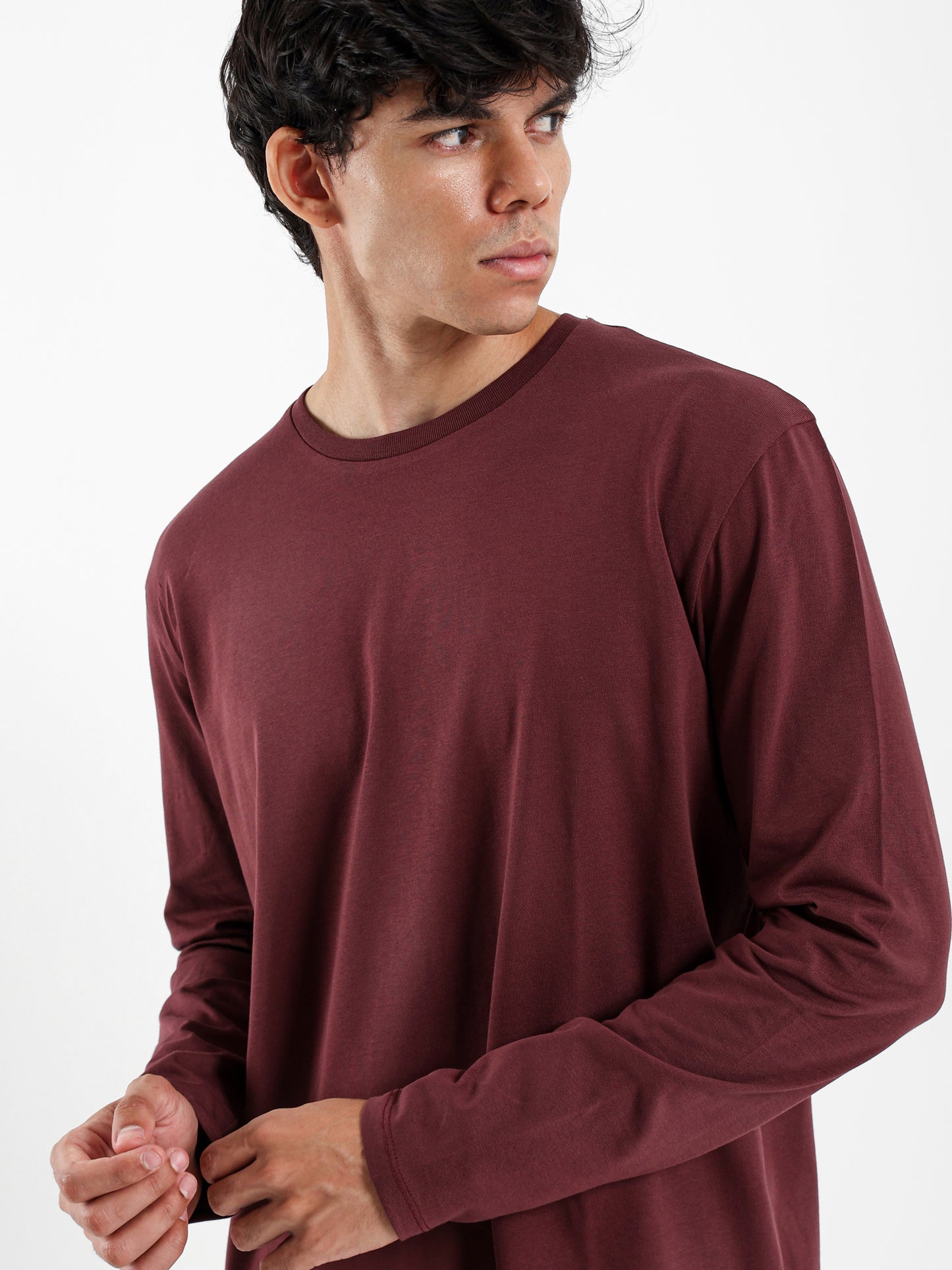 Long Line Long Sleeves T-Shirt