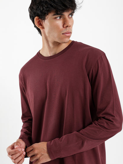Long Line Long Sleeves T-Shirt