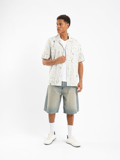 Faded Leaves Camp Shirt