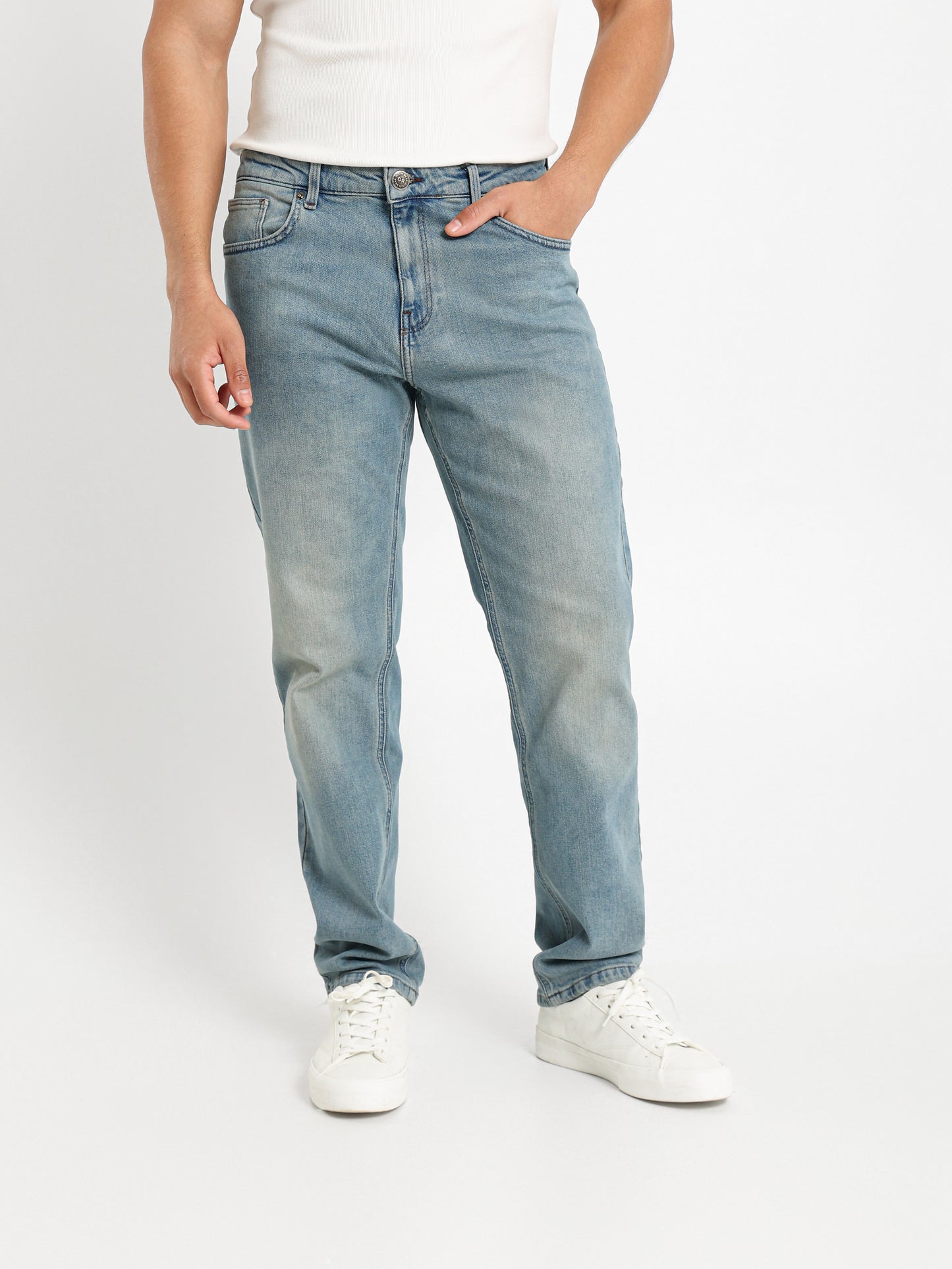 Straight Leg Jeans