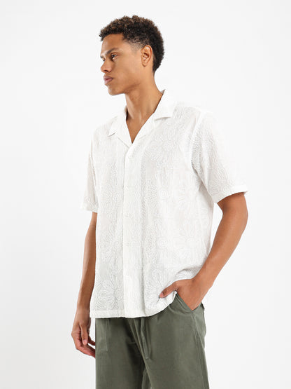 Embroidered Relaxed Fit Shirt