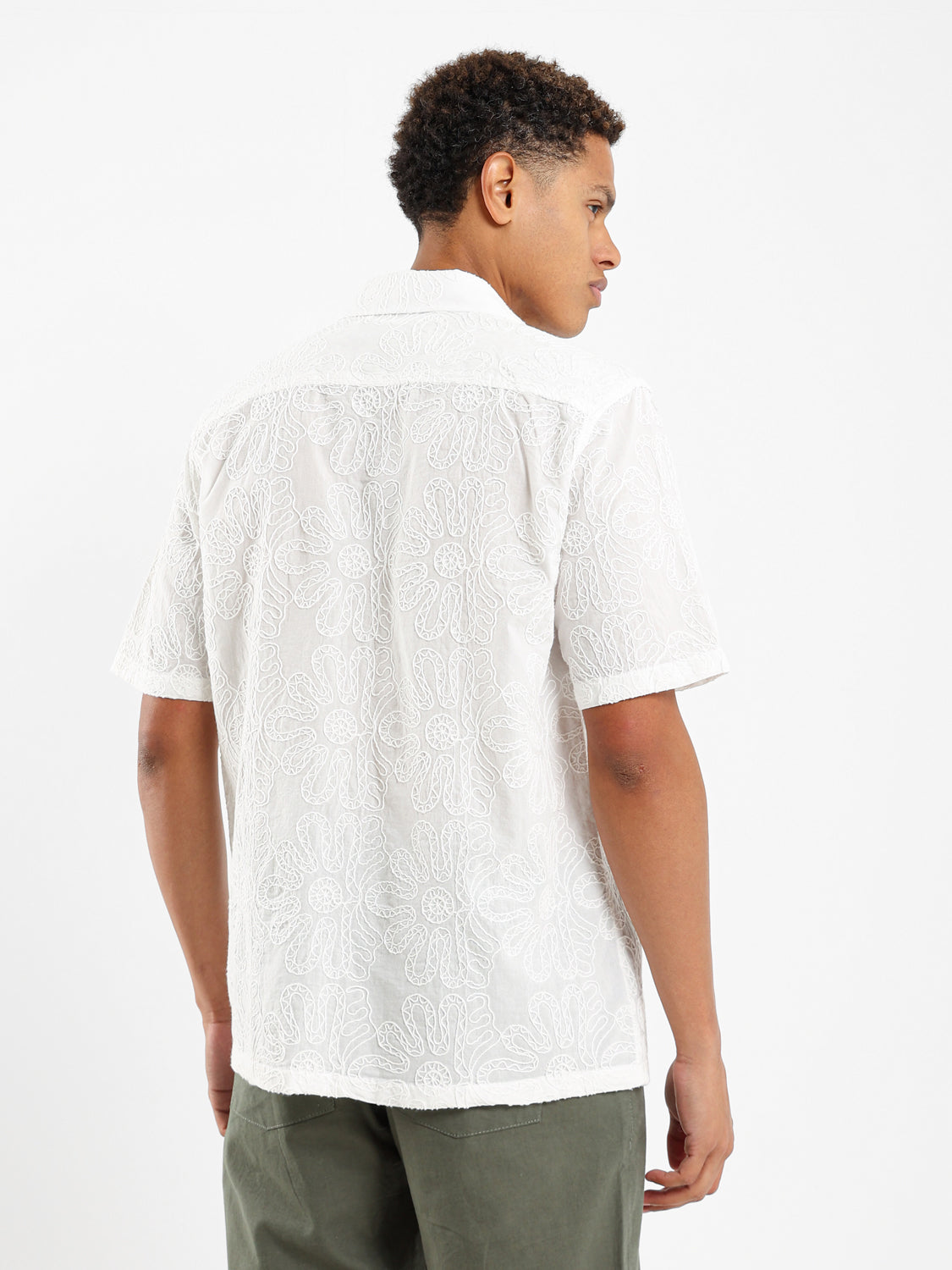 Embroidered Relaxed Fit Shirt