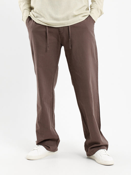 Regular Fit Linen Pants