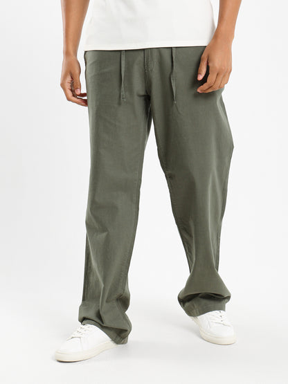 Regular Fit Linen Pants
