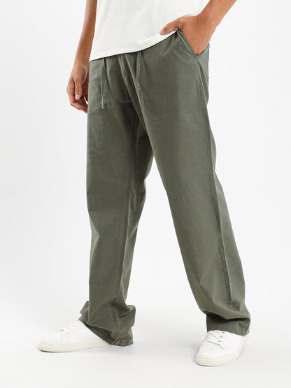 Regular Fit Linen Pants
