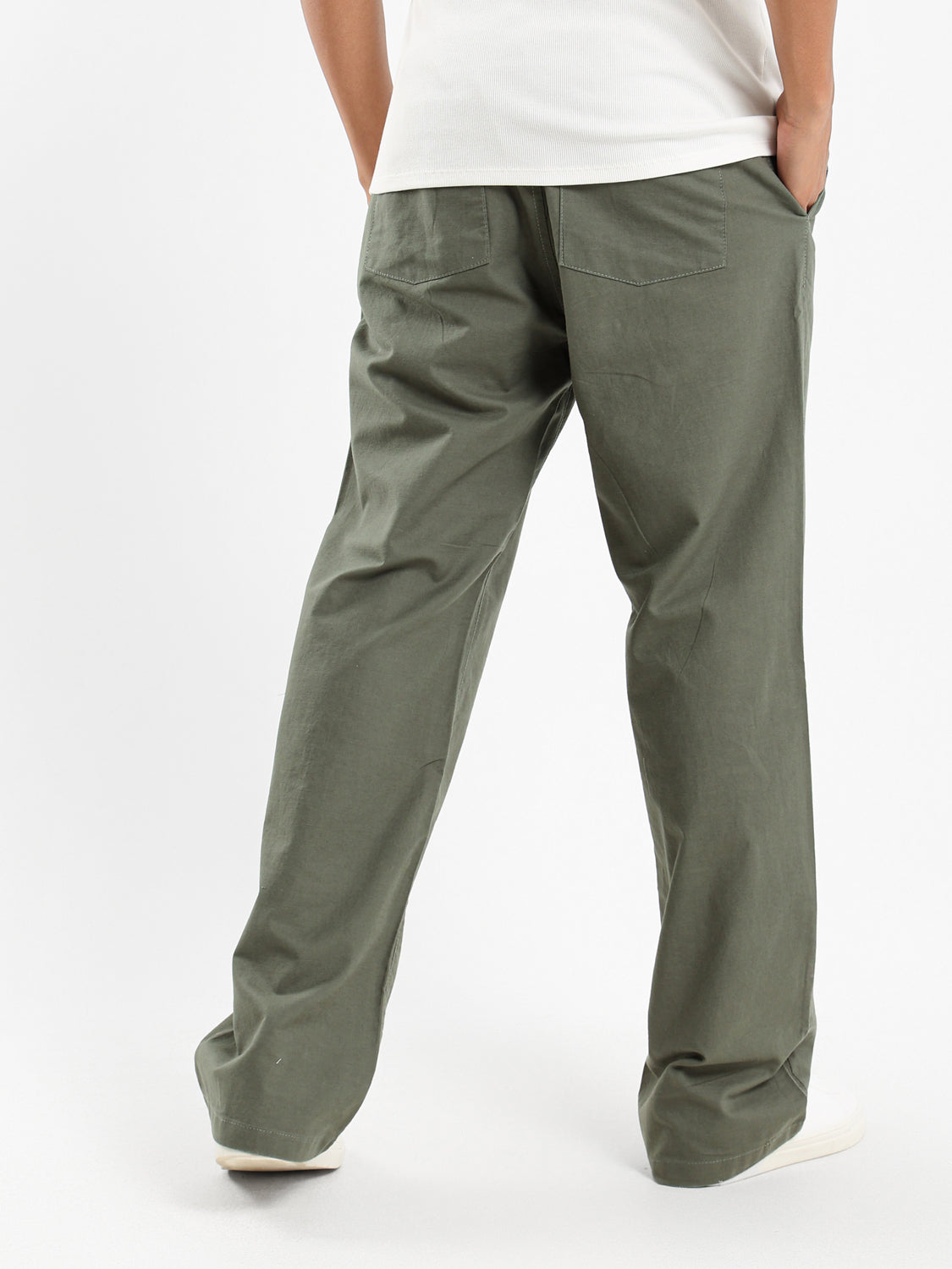 Regular Fit Linen Pants