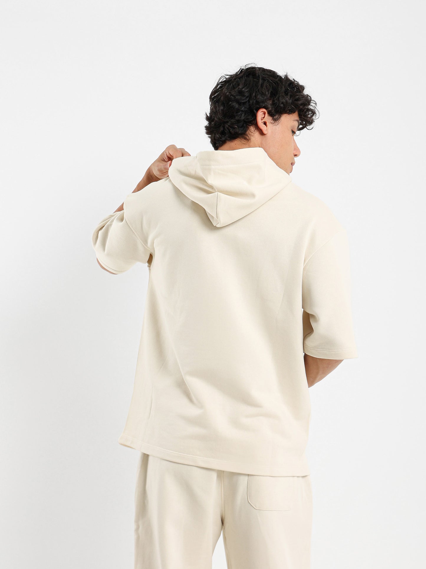 Hooded Short Sleeve Hoodie