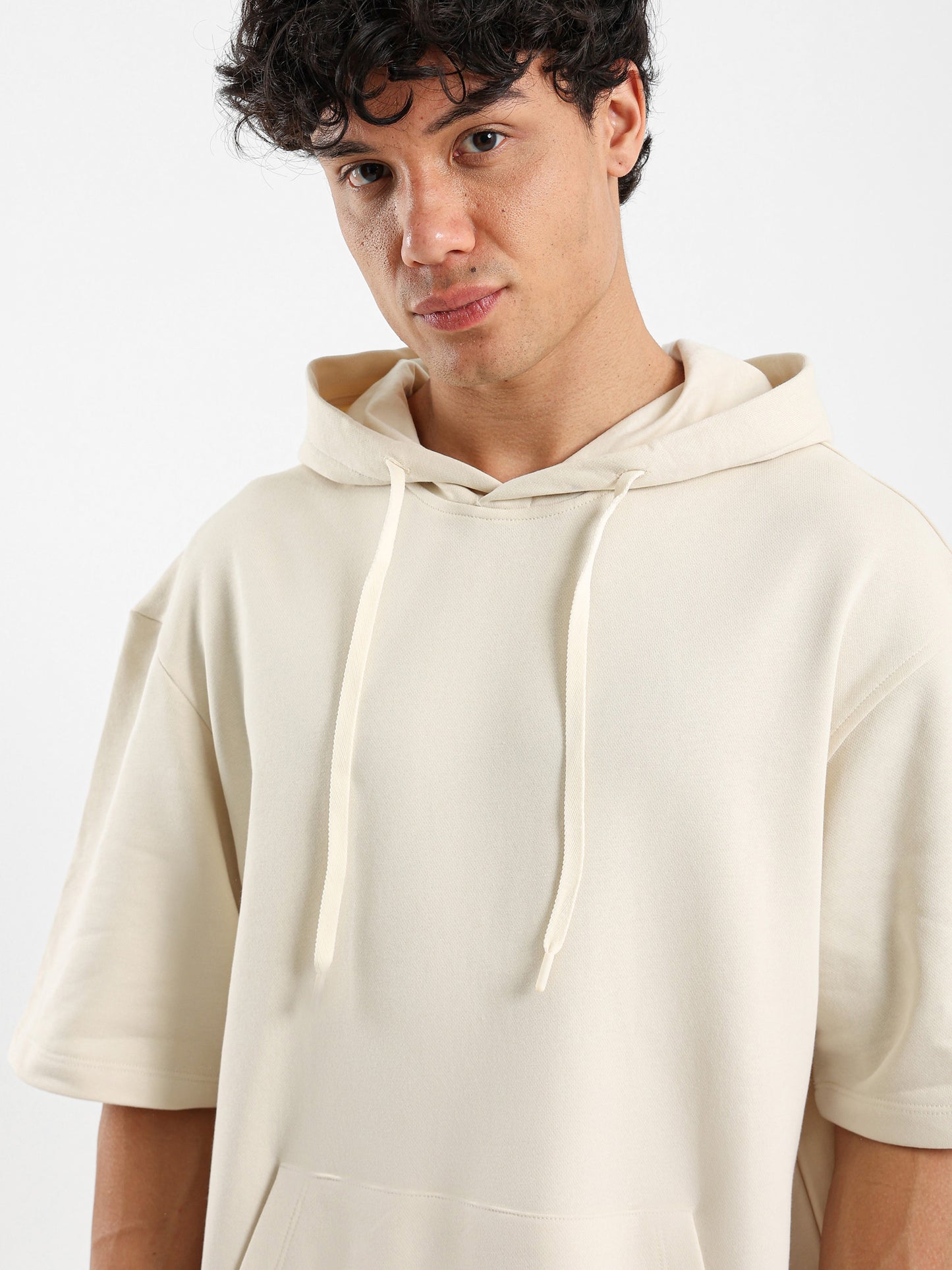Hooded Short Sleeve Hoodie