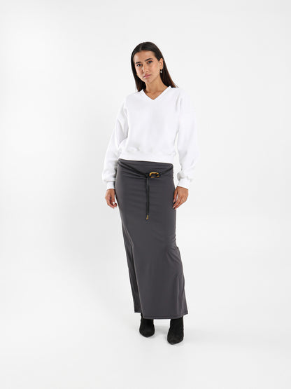 Soft Line Maxi Skirt
