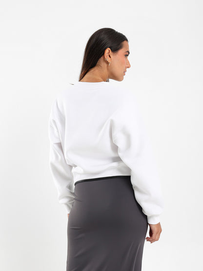 V Neck Sweatshirt