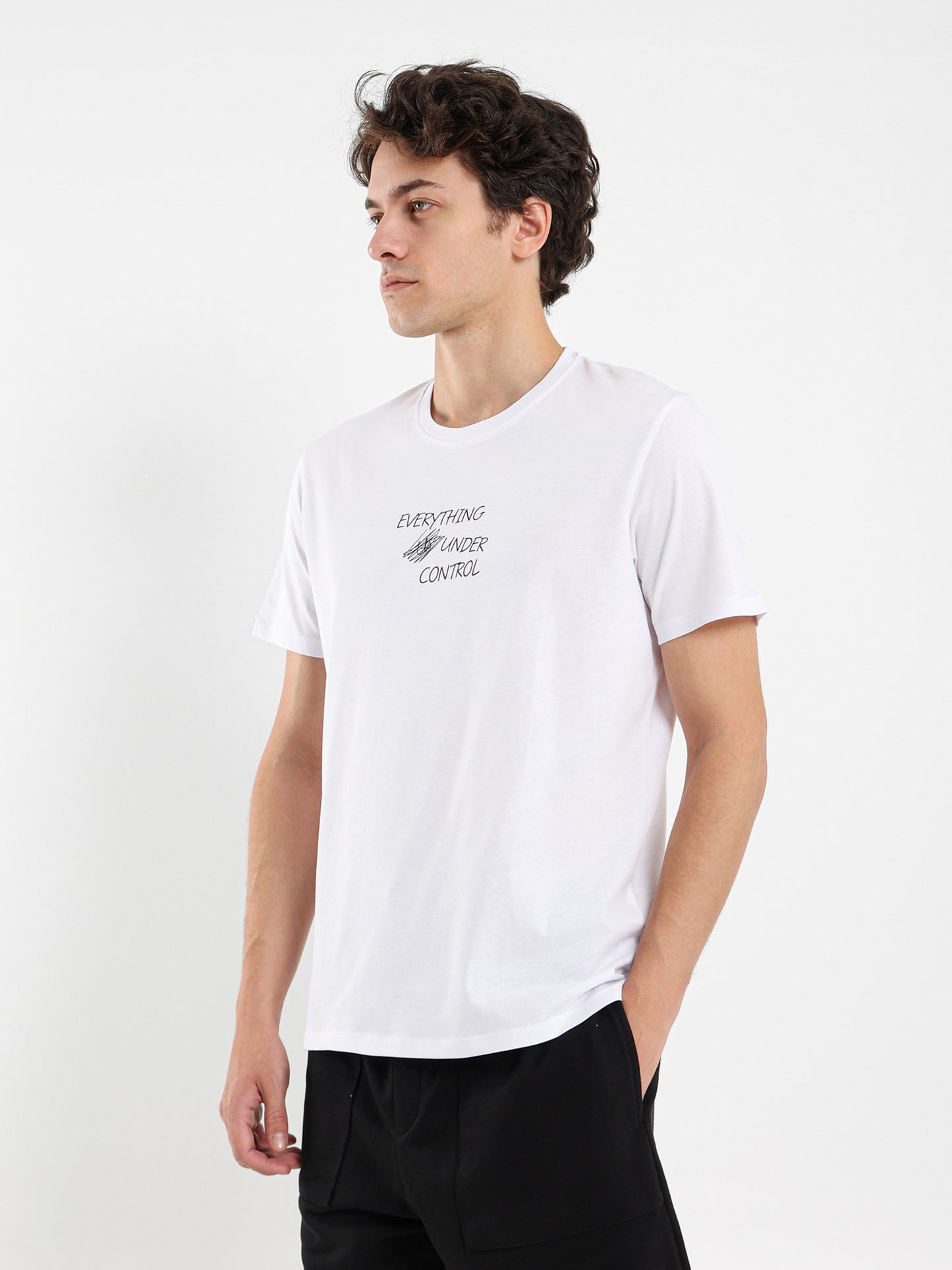 Everything Under Control Printed T-Shirt