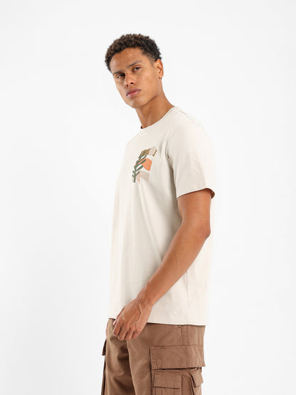 Cactus Print Short Sleeves T-Shirt