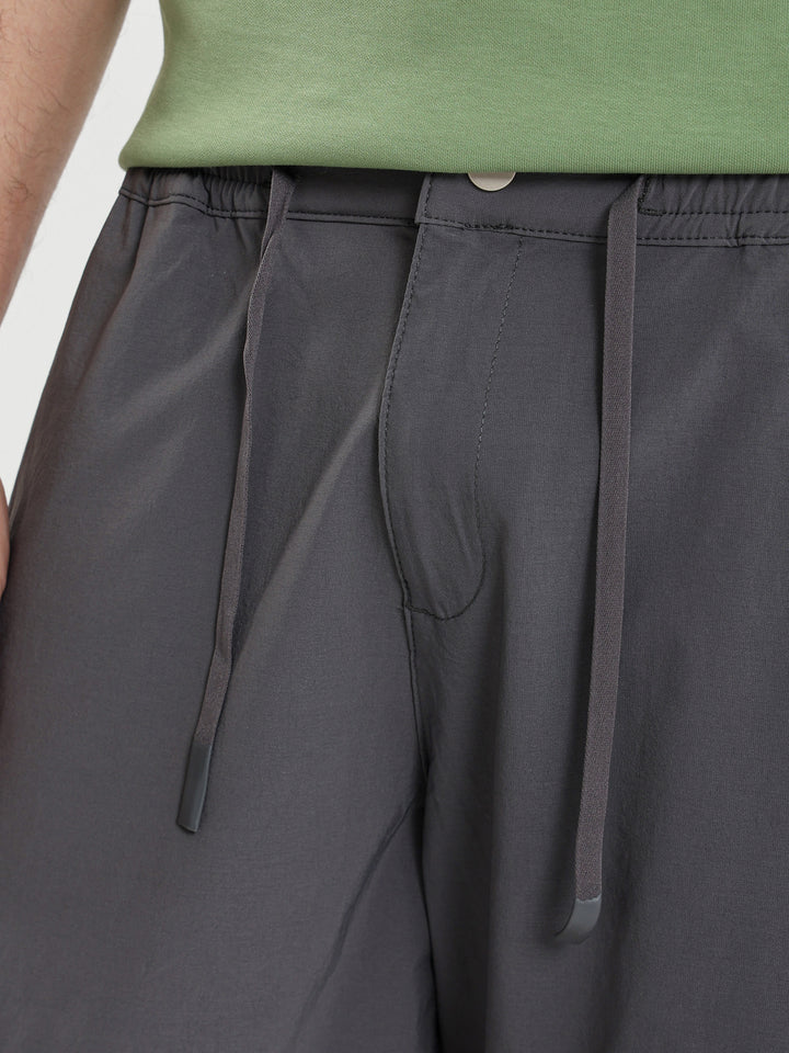 Woven Shorts with Elastic Waistband