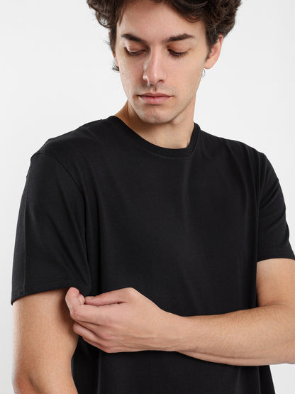 Basic Long Line T-Shirt