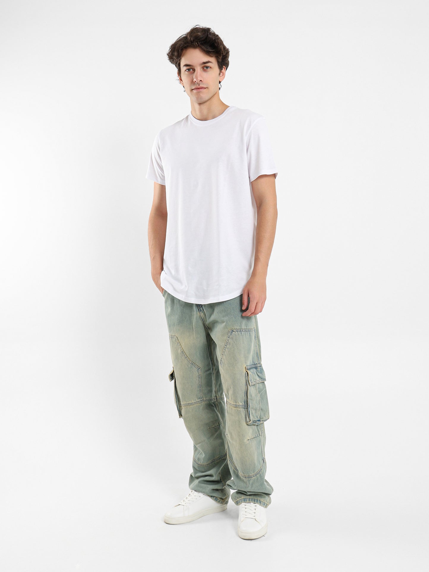 Basic Long Line T-Shirt