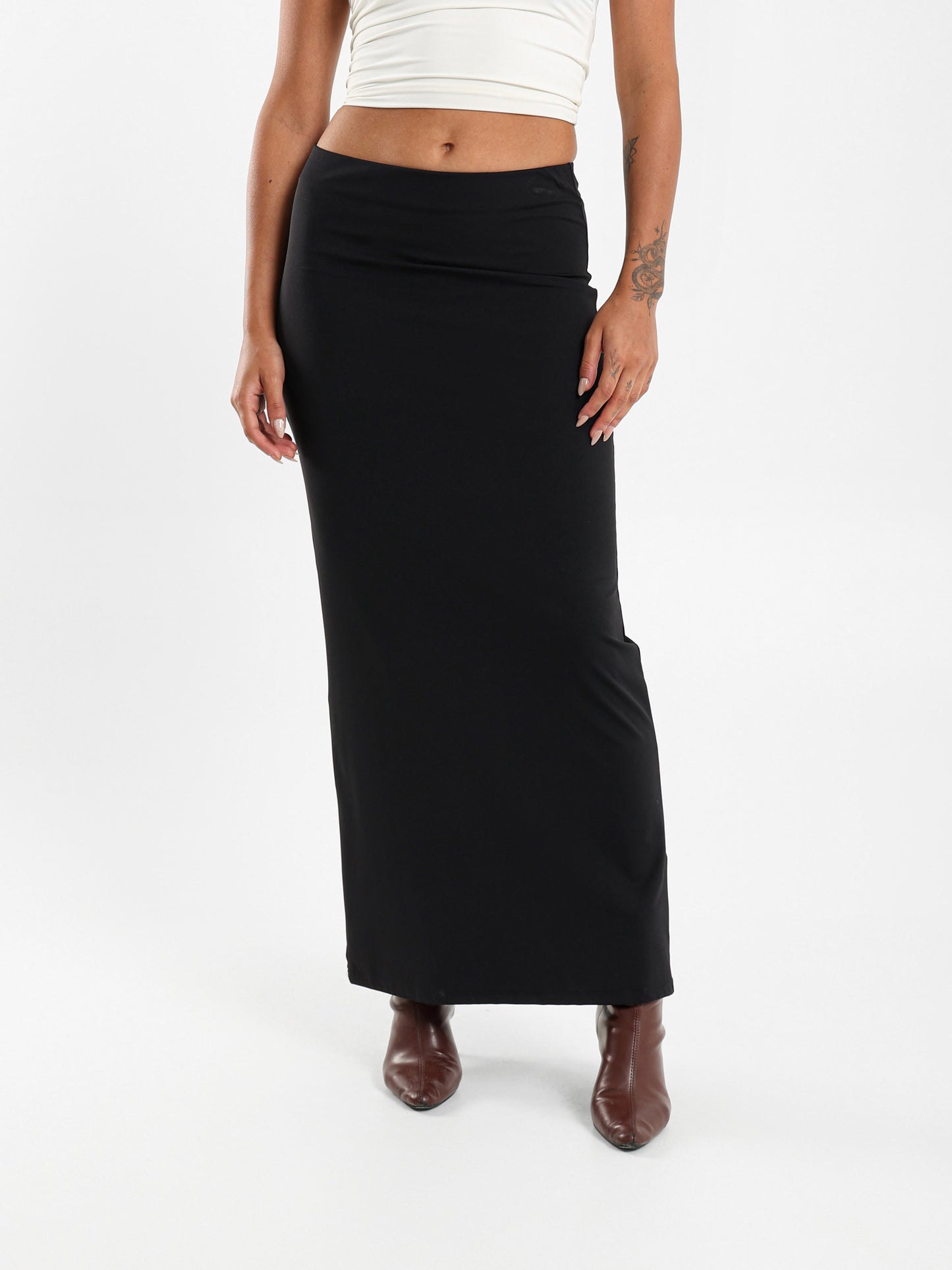 Soft Line Maxi Skirt
