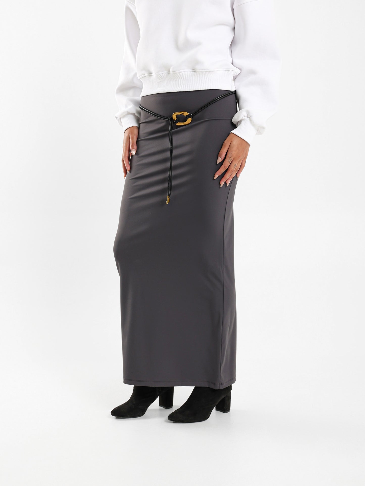 Soft Line Maxi Skirt