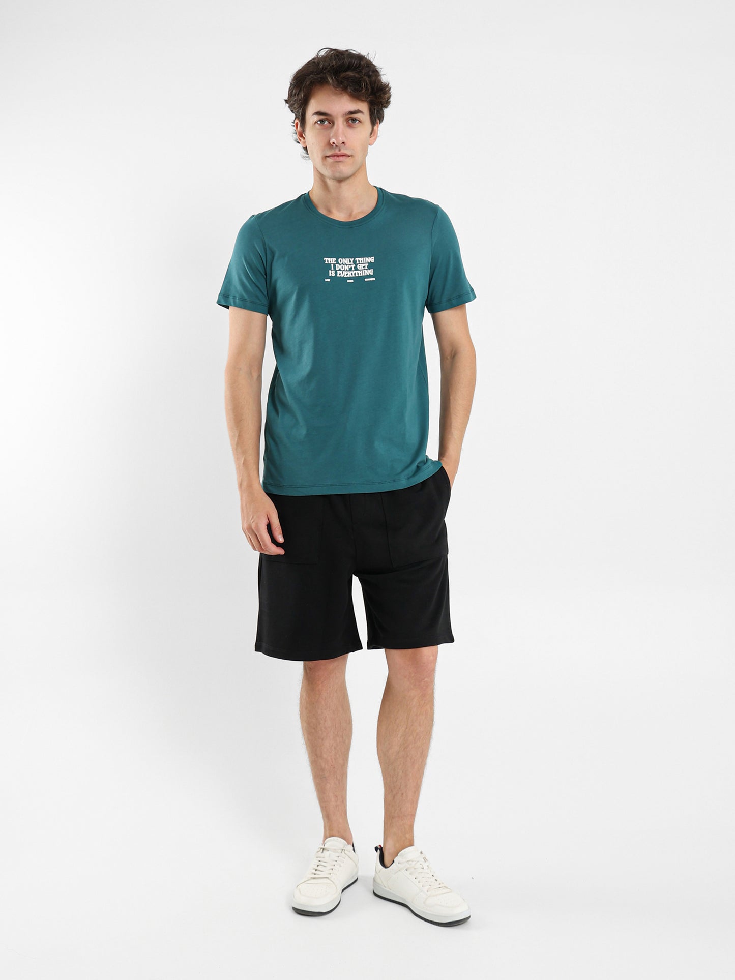 I Don't Understand Is Everything Text Print T-Shirt