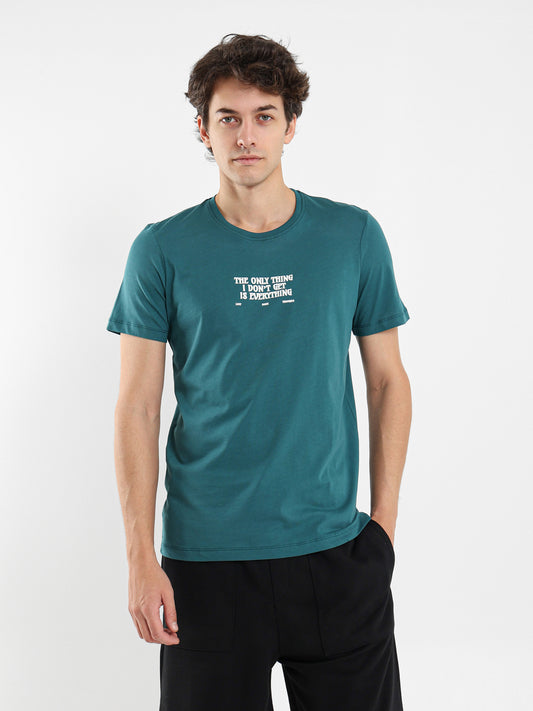 I Don't Understand Is Everything Text Print T-Shirt