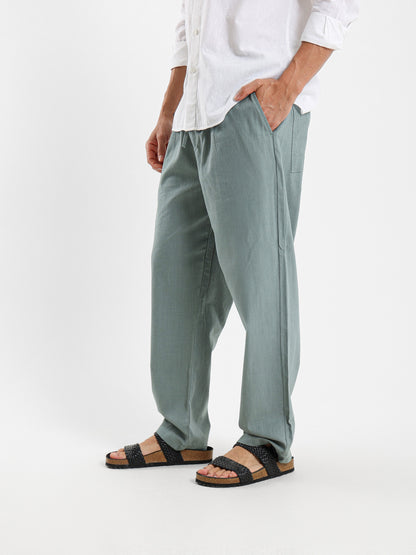 Linen Relaxed Fit Pants