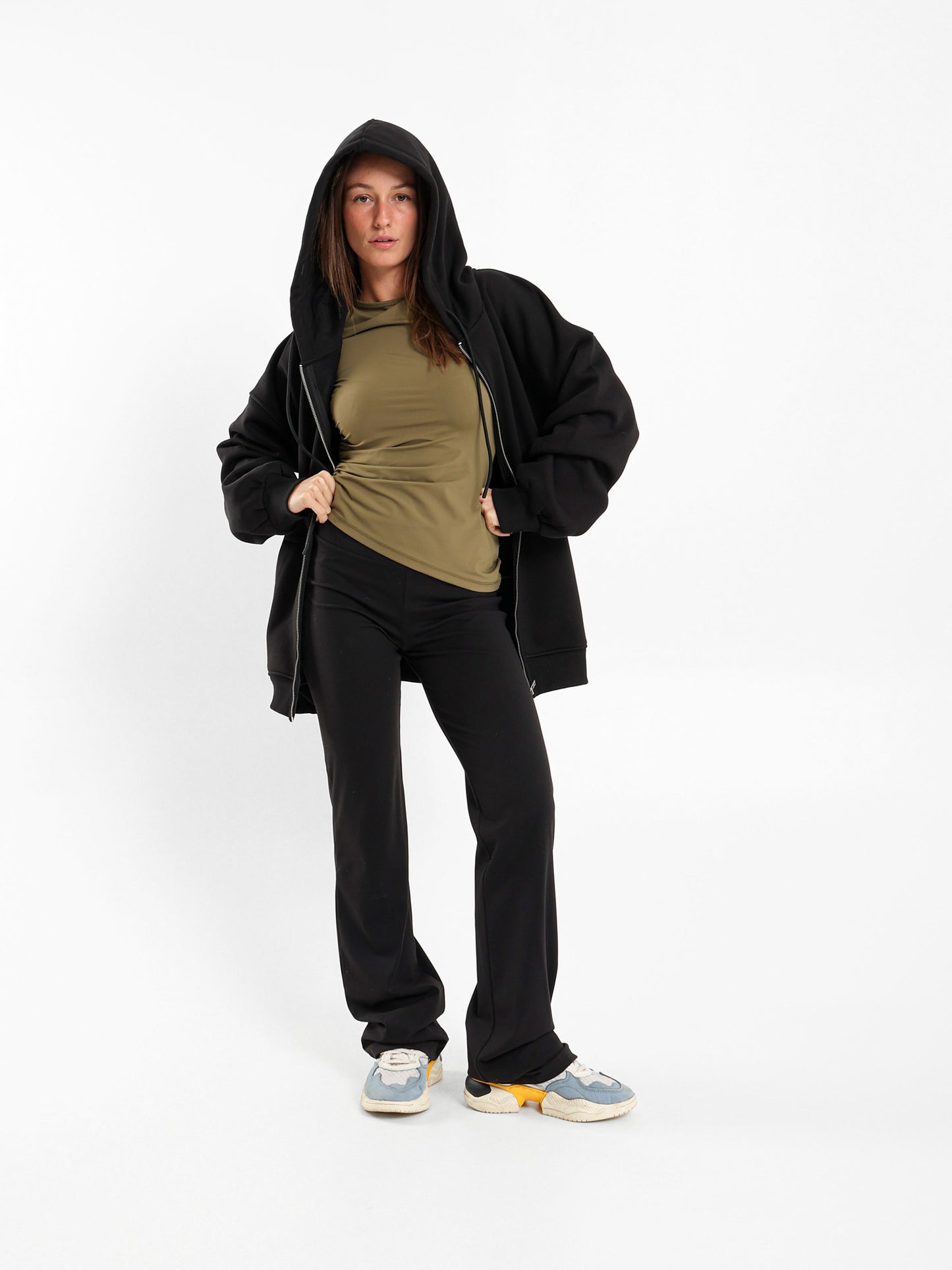 Oversized Zip Hoodie