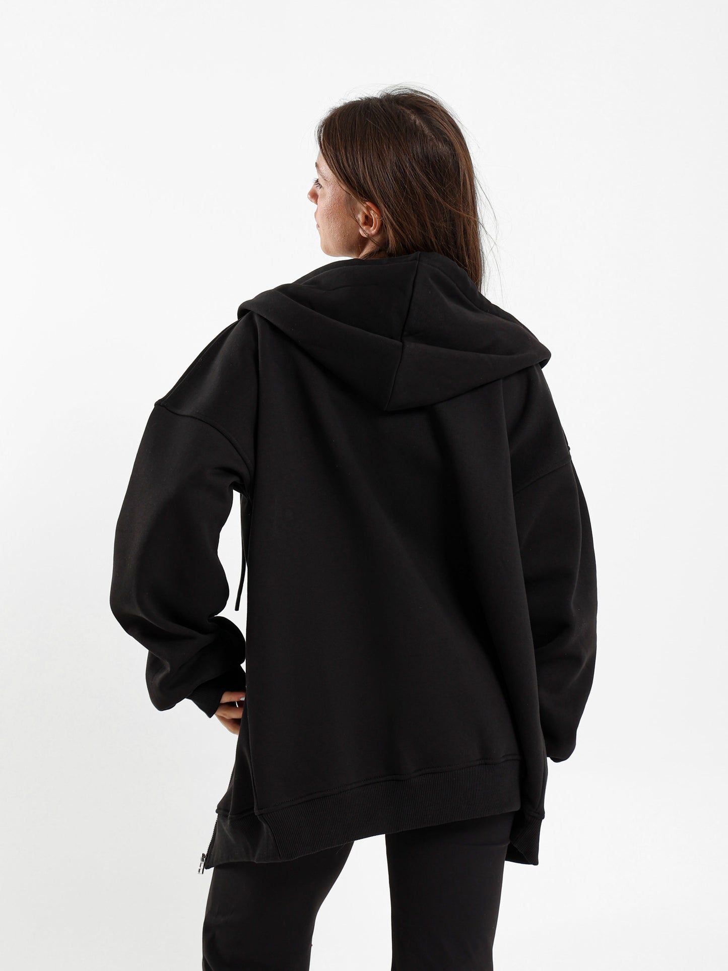Oversized Zip Hoodie