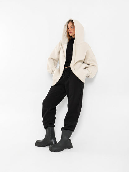 Oversized Zip Hoodie