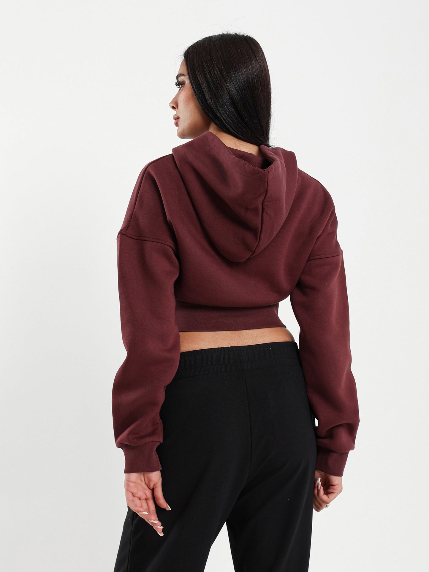 Floral Print Corset Hoodie