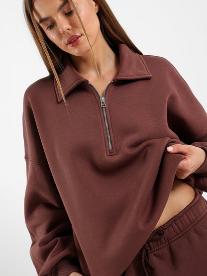 Quarter Zip Sweatshirt