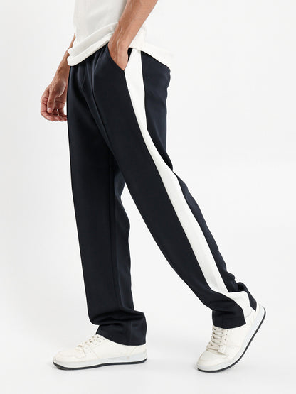 Pants With Side Contrast Tape