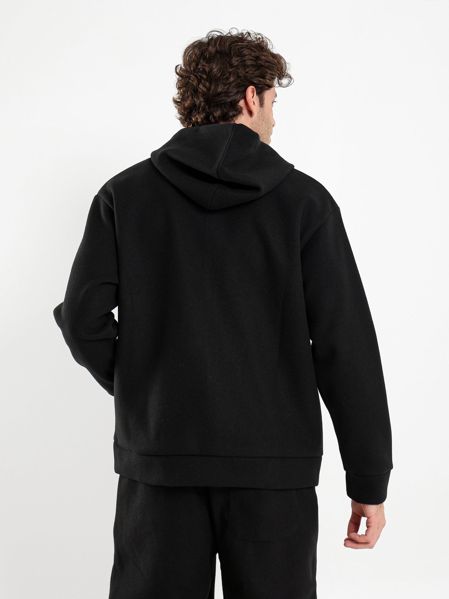 Knitted Zip-Up Hoodie