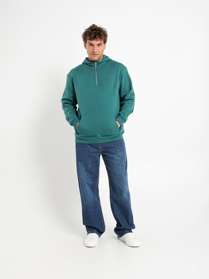Zip Neck Hoodie