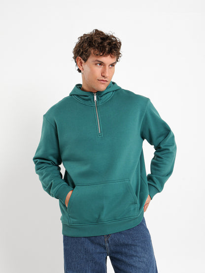 Zip Neck Hoodie