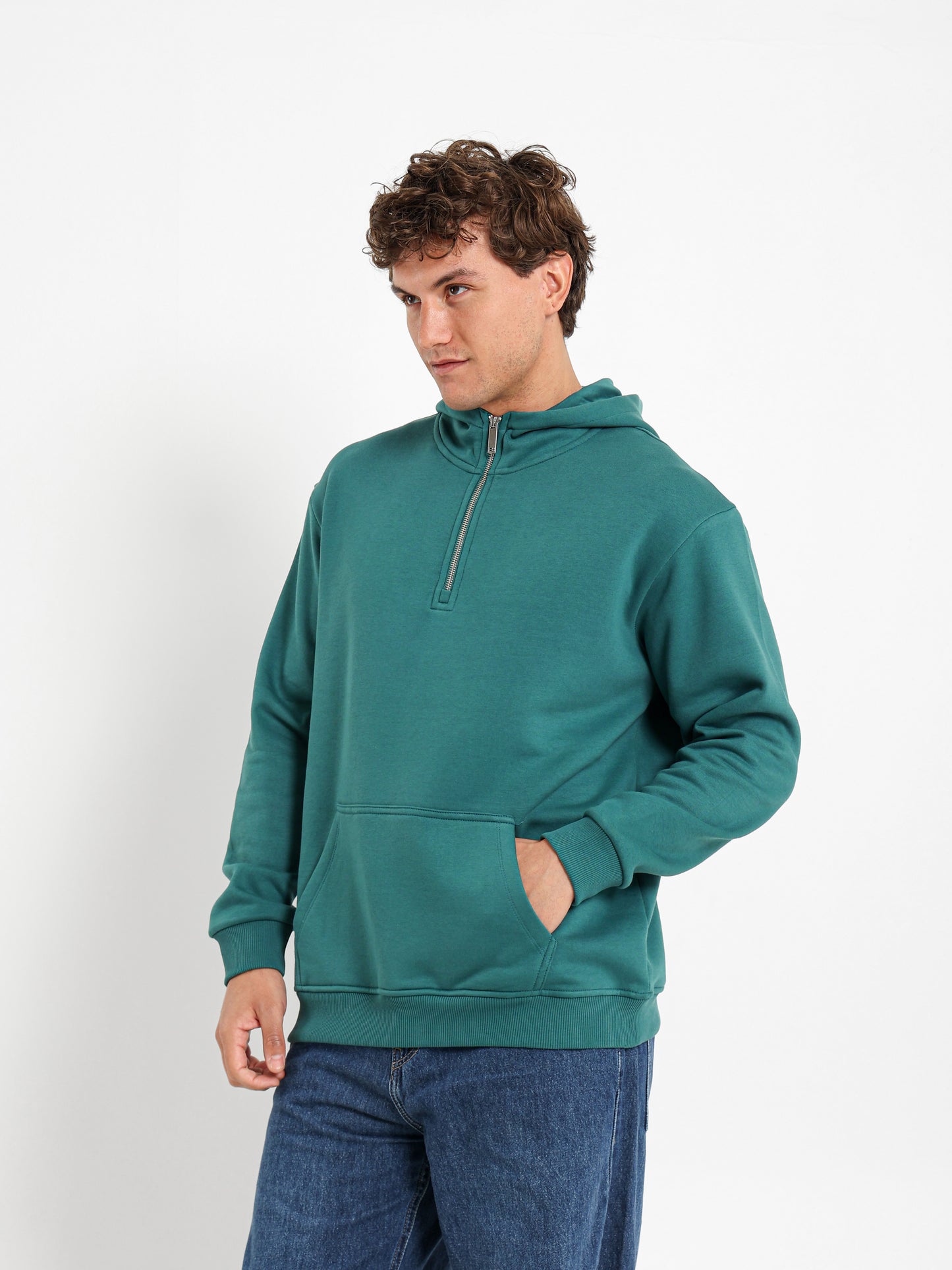 Zip Neck Hoodie