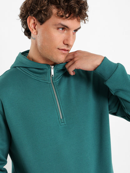 Zip Neck Hoodie