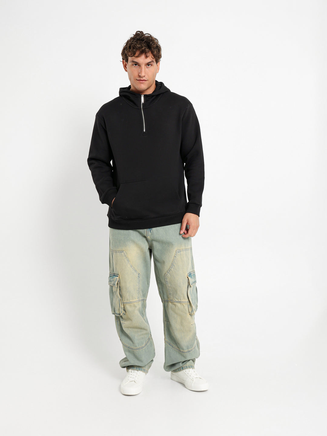 Zip Neck Hoodie