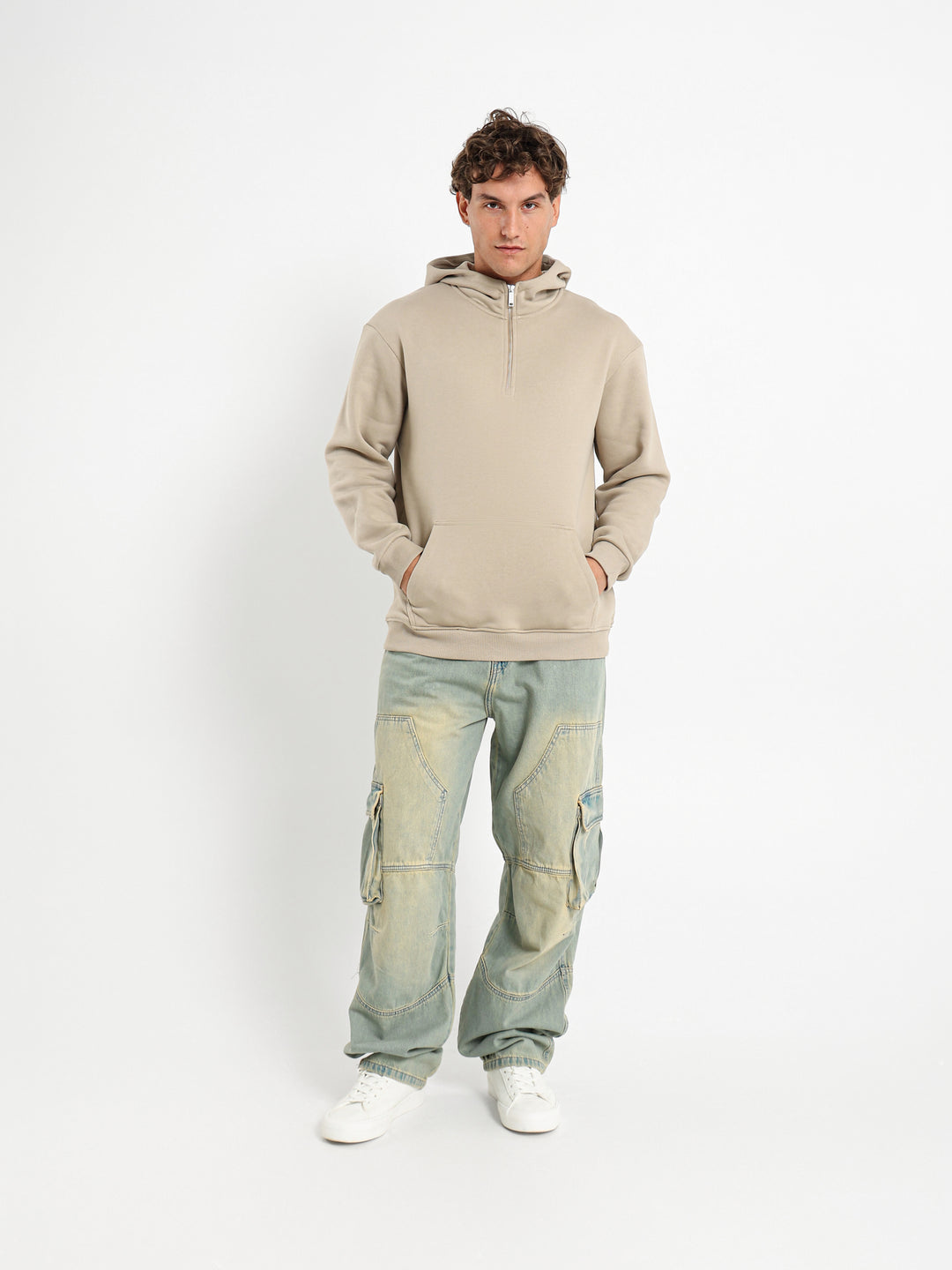 Zip Neck Hoodie
